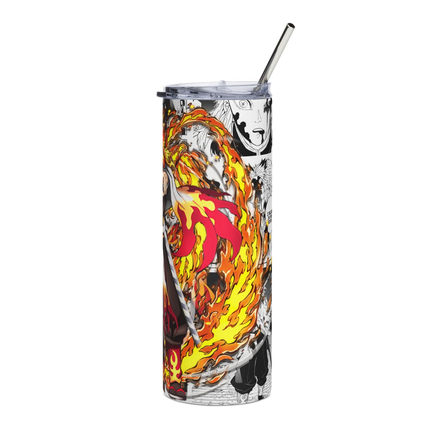Rengoku Tumbler | Demon Slayer Inspired 20oz Stainless Steel Tumbler