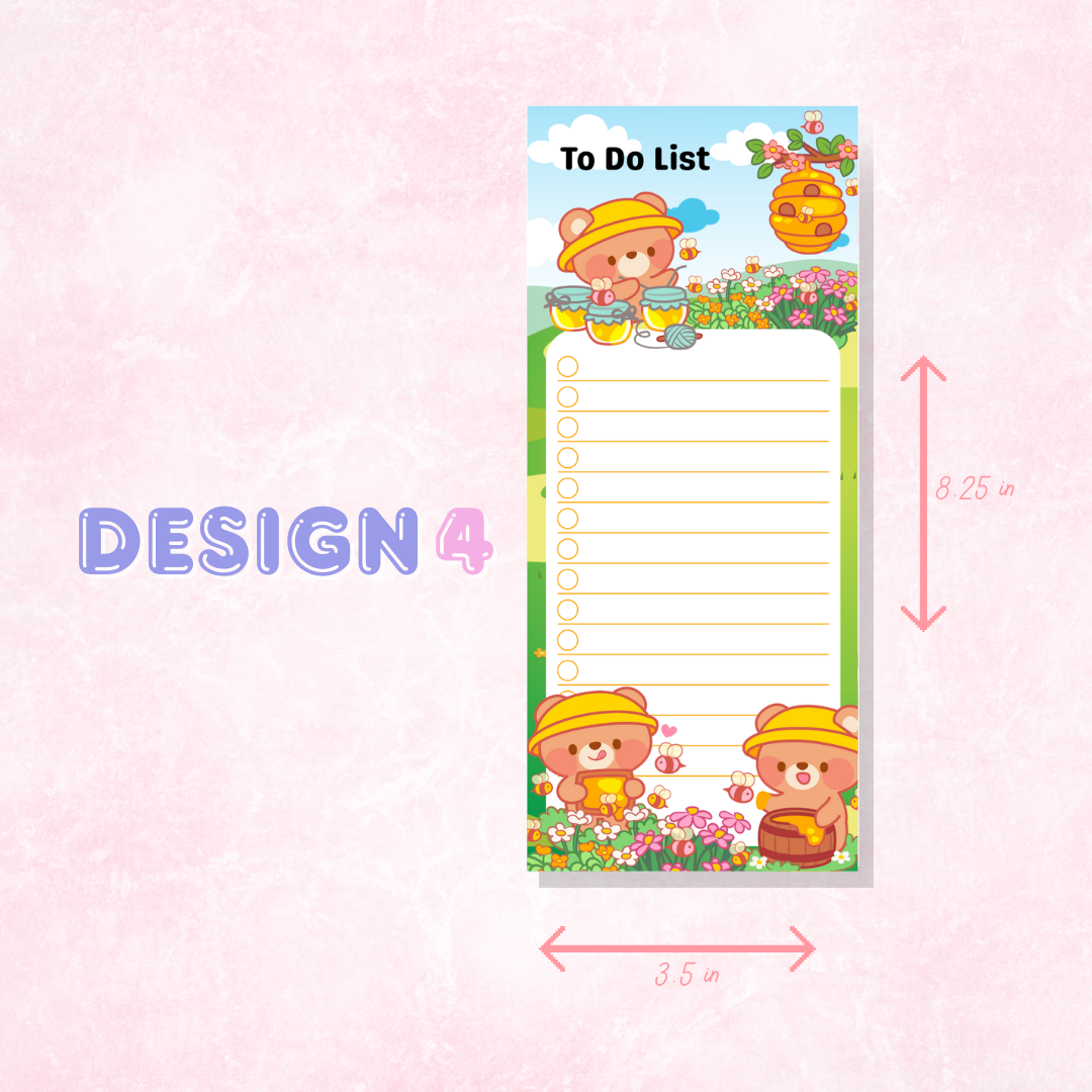 Kawaii To-Do-List Notepad | 50 Sheets