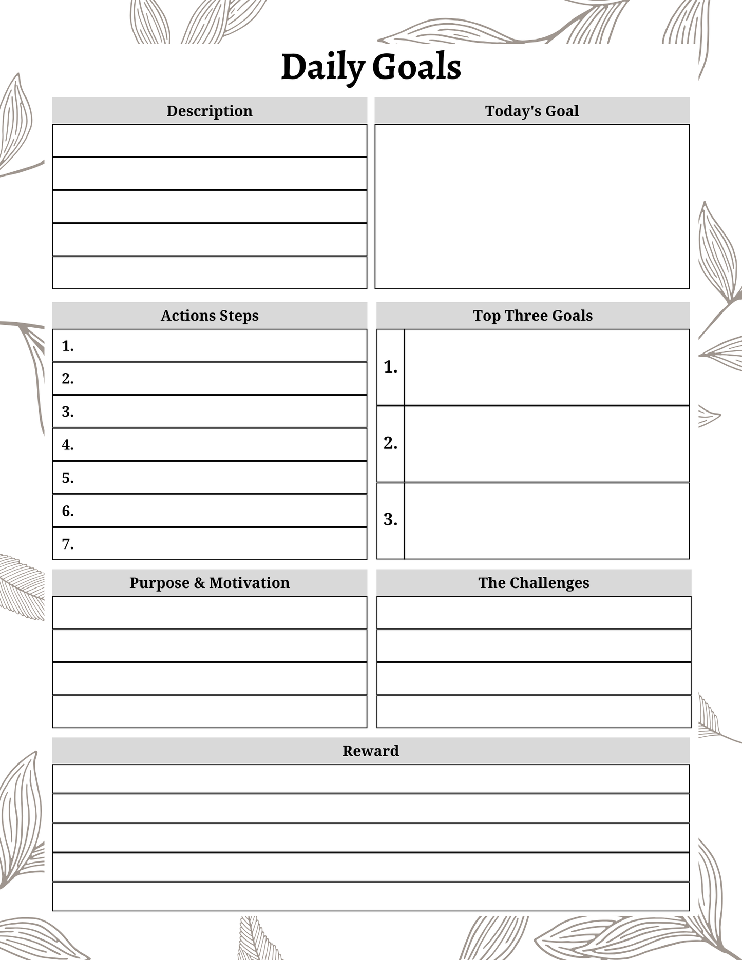 Life Planner | Digital Download