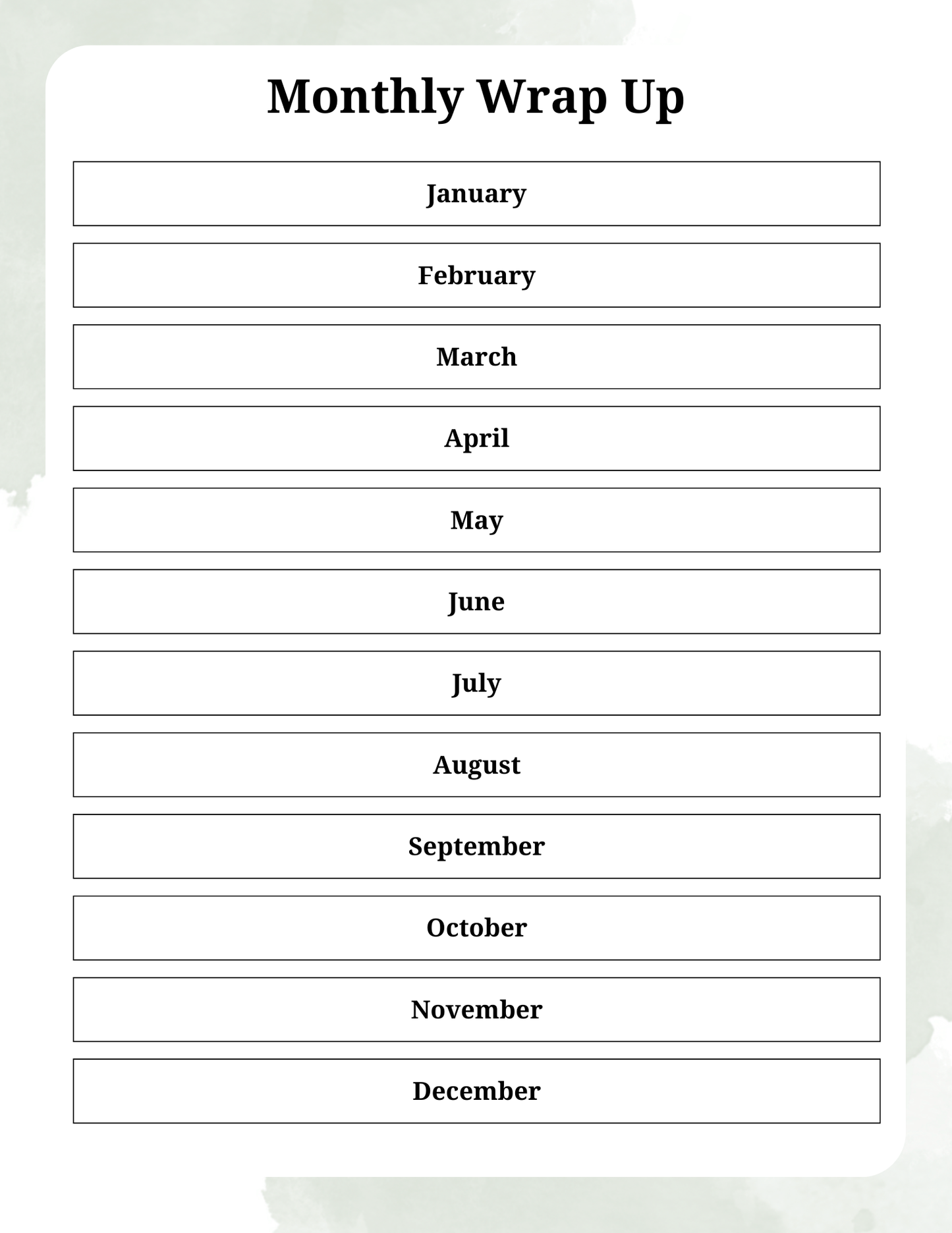Digital Reading Journal | Digital Download