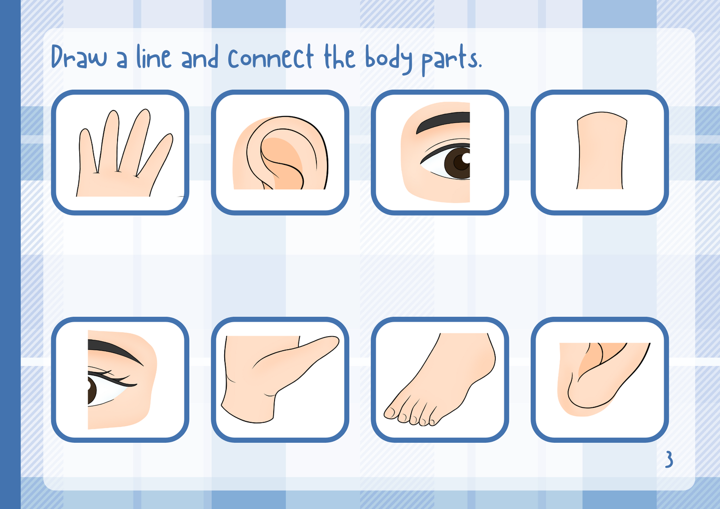 Blue Pre-school Activity Book | Digital Download