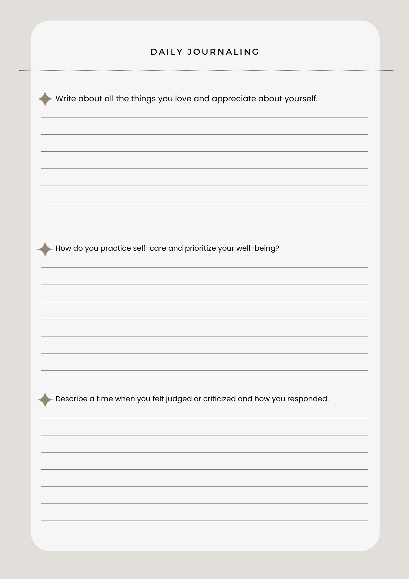 Shadow Work Journal | Digital Download