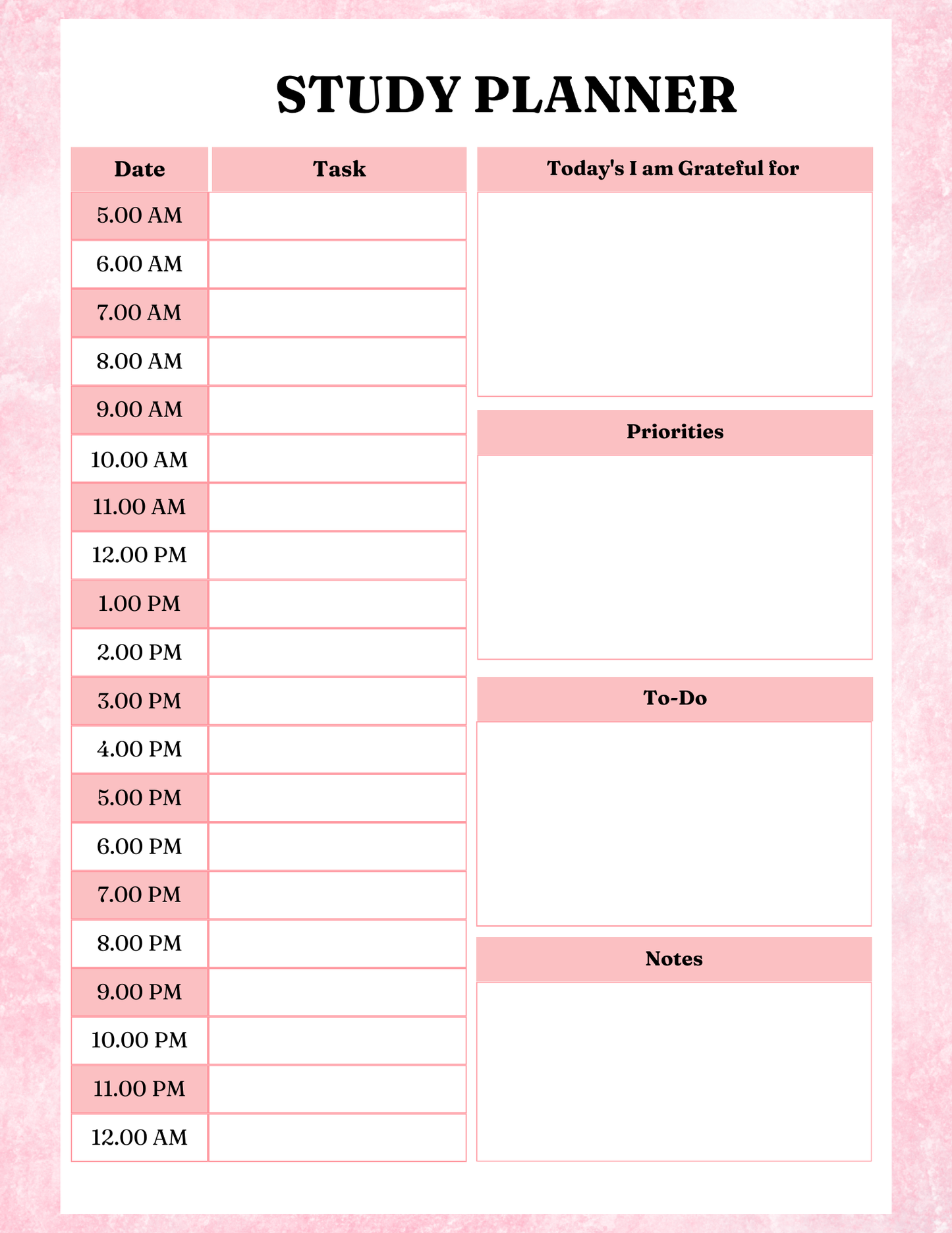 ADHD PLANNER | Digital Download
