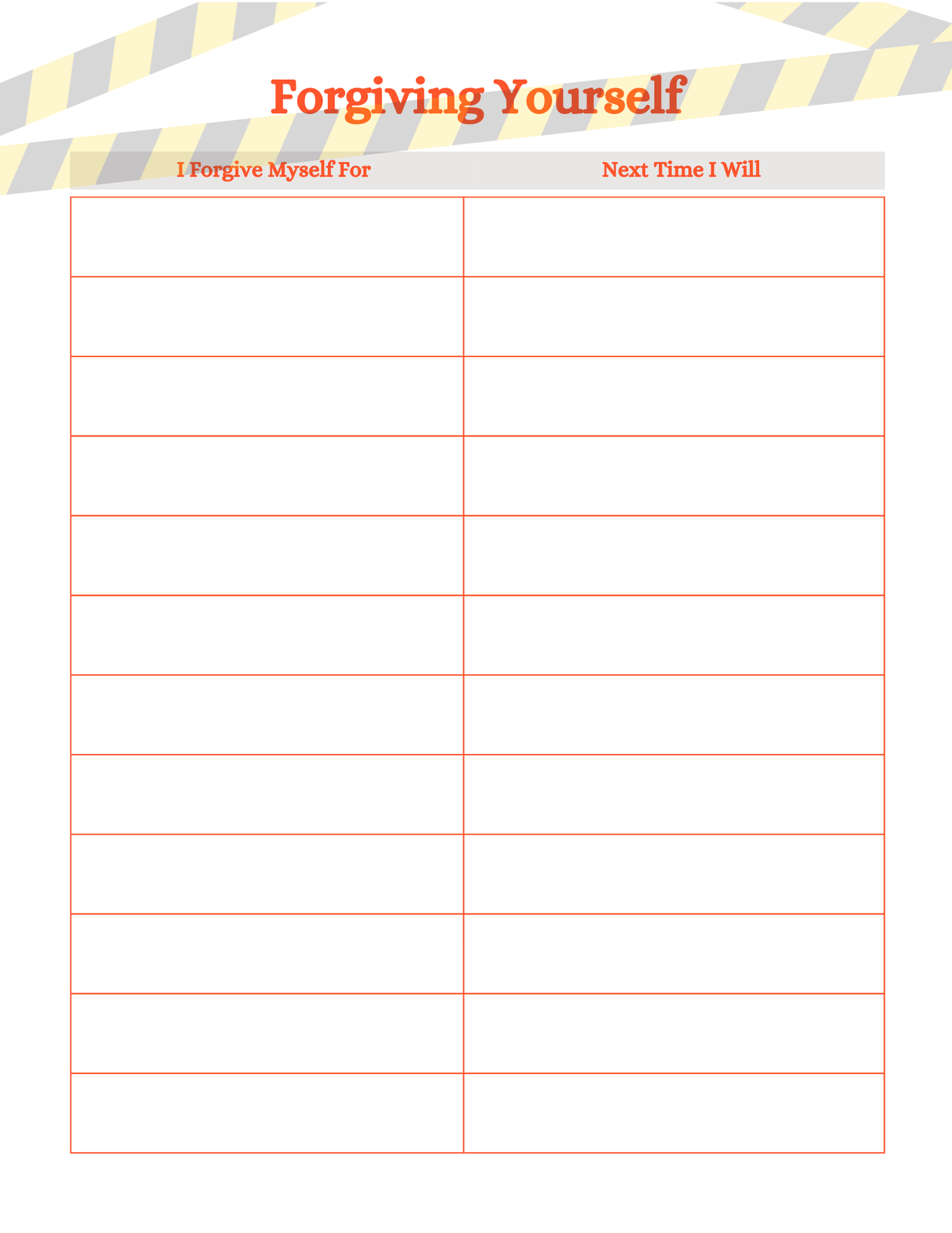 Safety Crisis Plan Journal | Digital Download