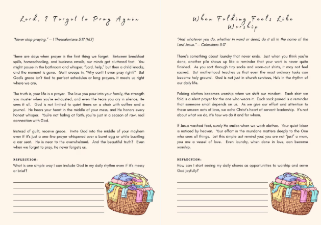 Between Loads of Laundry - Gospel Journal