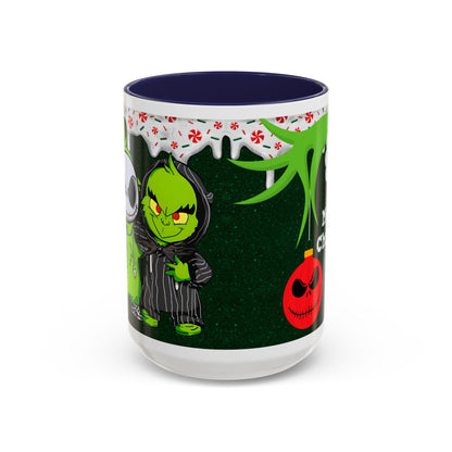 Grinch Merry Christmas Mug | Accent Coffee Mug 11oz 15oz