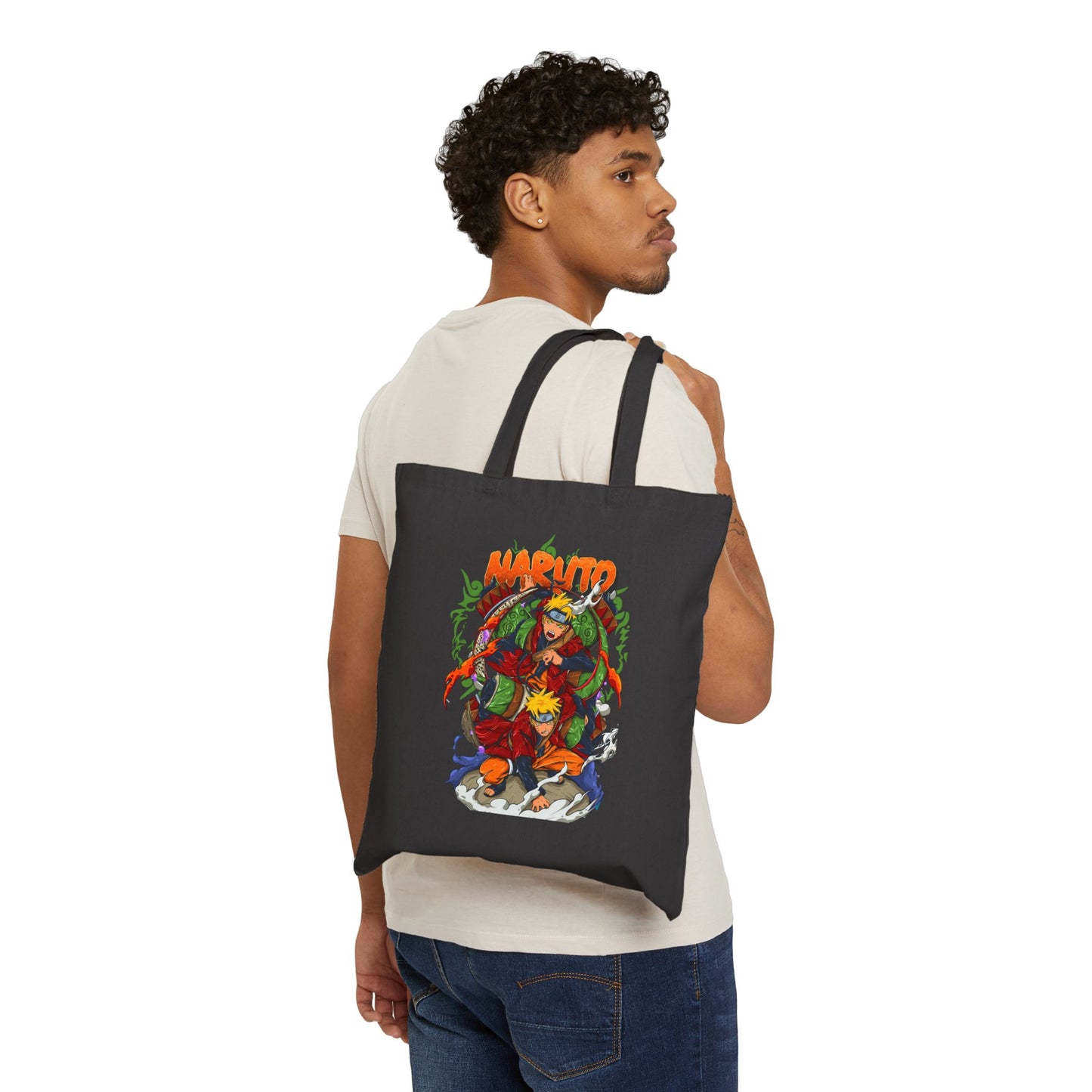Naruto Art Canvas Tote Bag | Naruto Inspired Tote Bag