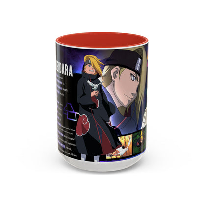 Deidara Naruto Shippuden Accent Coffee Mug  Anime Art Collector Mug (11/15oz)