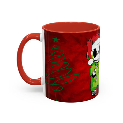 Grinch Jack Skellington Christmas Mug | Accent Coffee Mug