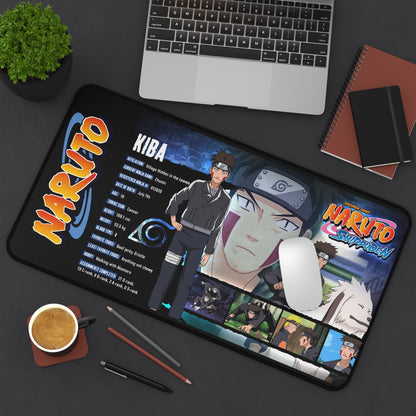 Naruto Kiba Character Desk Mat | Anime Gaming Mousepad