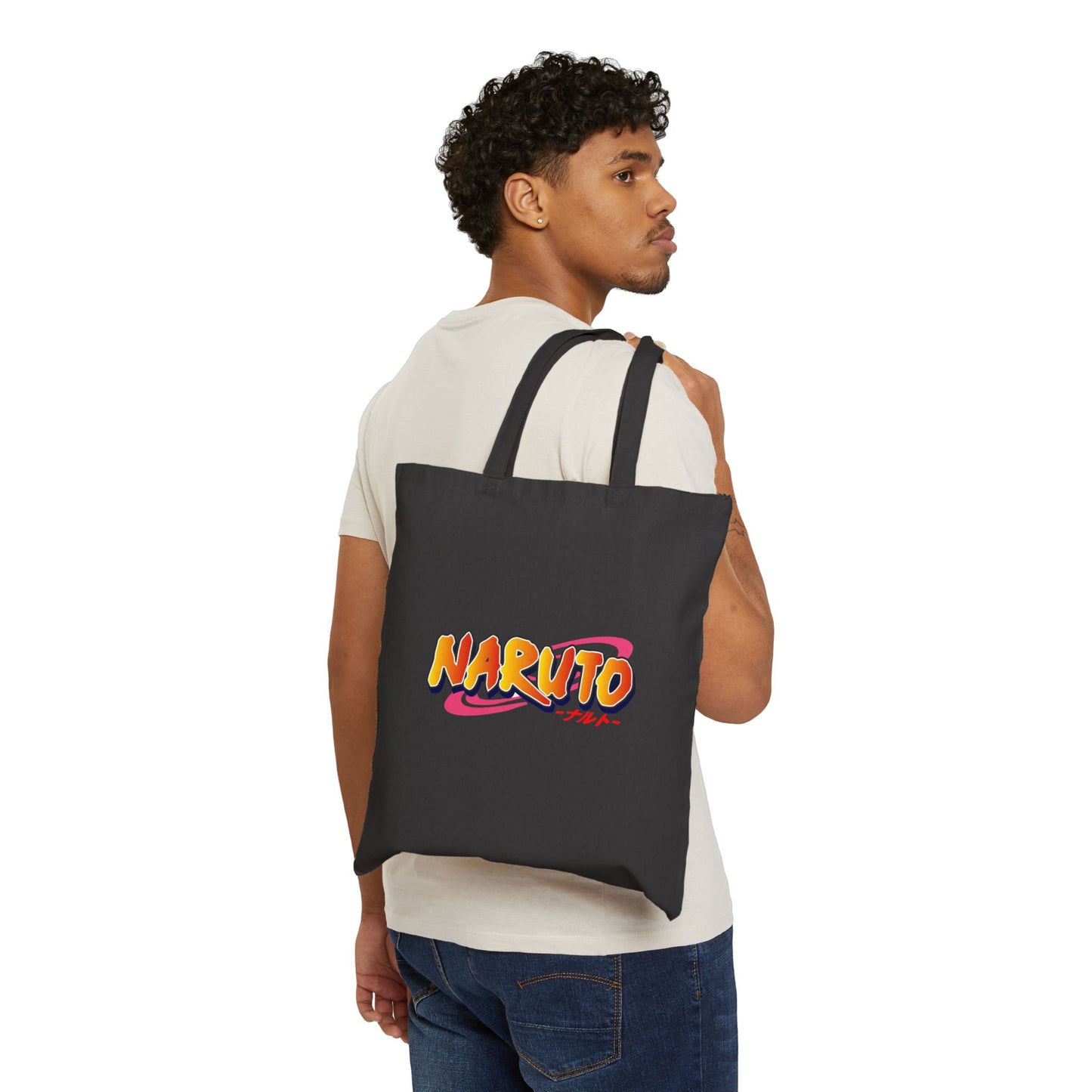 Naruto Inspired Cotton Canvas Tote Bag