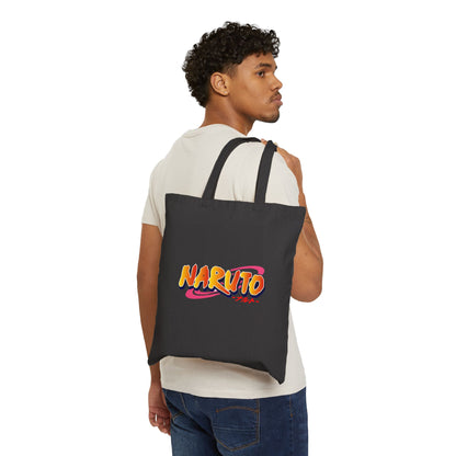 Naruto Inspired Cotton Canvas Tote Bag