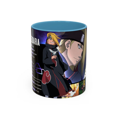 Deidara Naruto Shippuden Accent Coffee Mug  Anime Art Collector Mug (11/15oz)