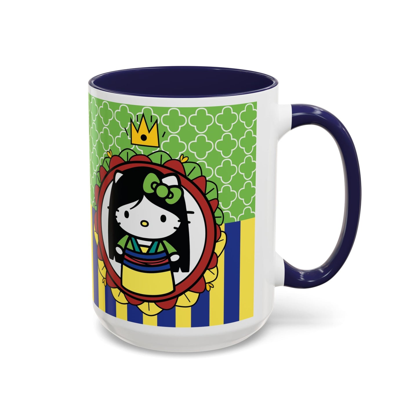 Cute Princess Kitty Mug | Accent Coffee Mug