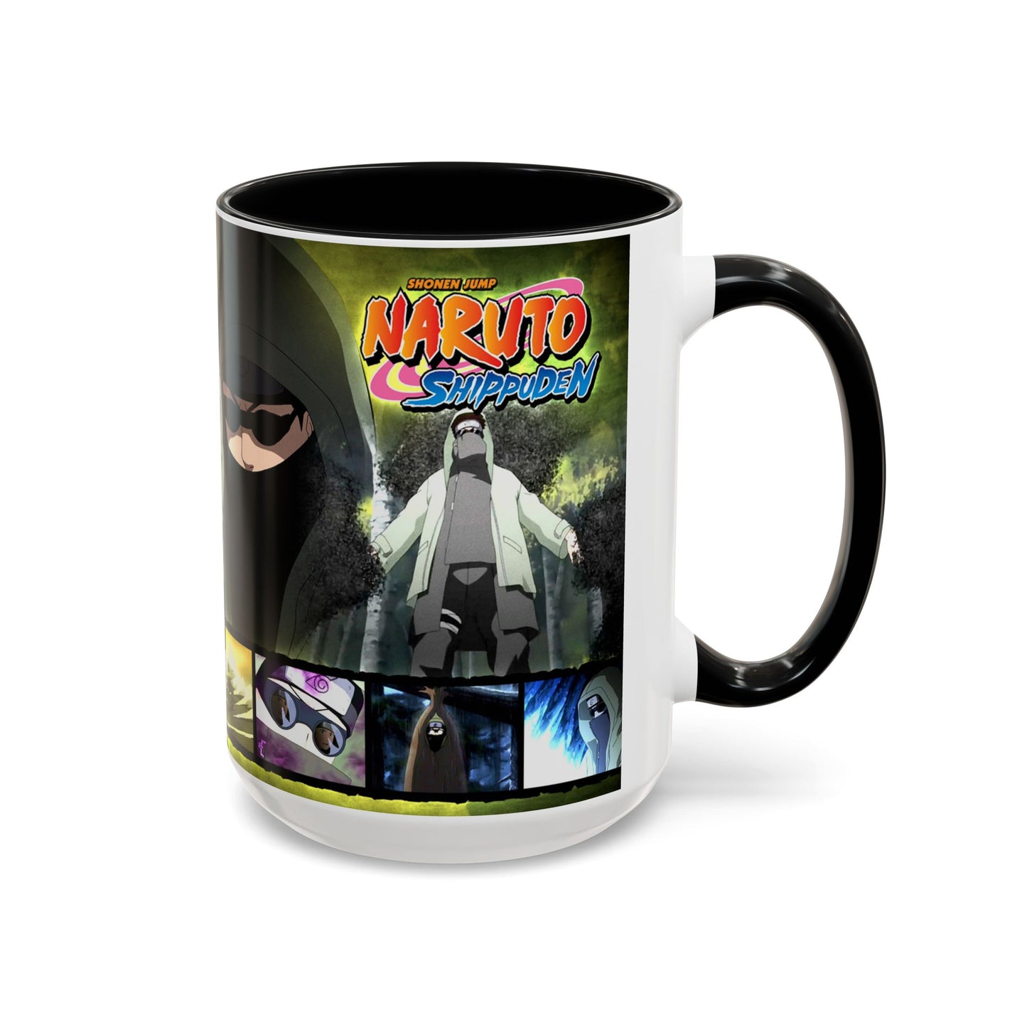 Naruto Shippuden Shino Aburame Accent Coffee Mug | Anime Character Fan Gift (11/15oz)