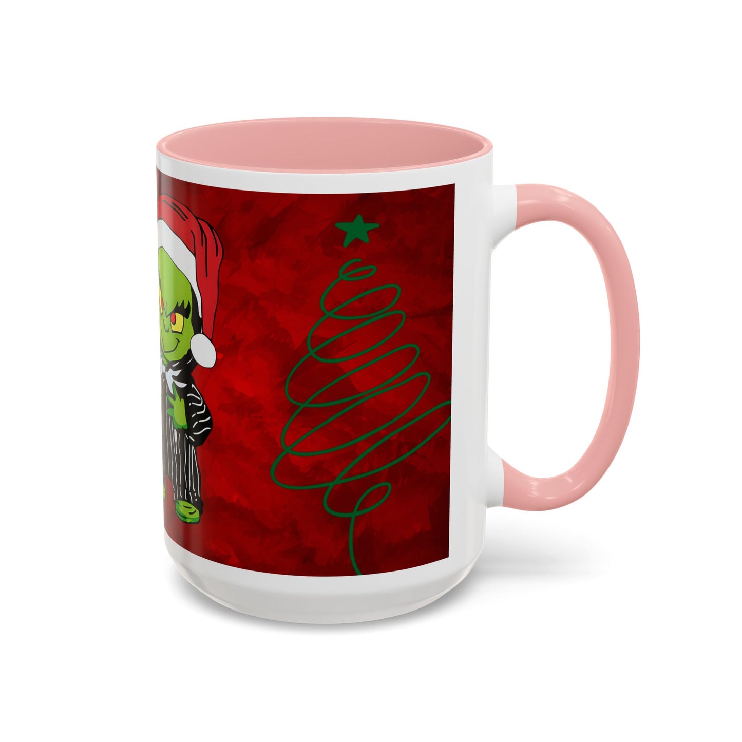 Grinch Jack Skellington Christmas Mug | Accent Coffee Mug