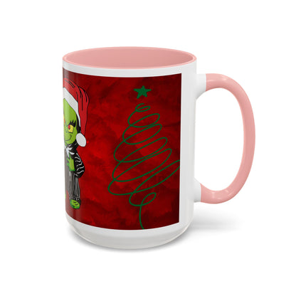 Grinch Jack Skellington Christmas Mug | Accent Coffee Mug