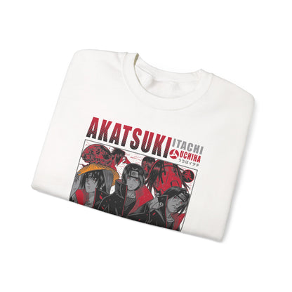 Personalizable Akatsuki Anime Characters Crewneck Sweatshirt | Manga Panel Graphic