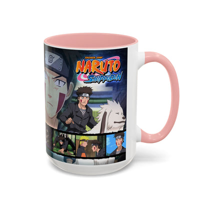 Kiba Collage Coffee Mug | Naruto Shippuden Design (11/15oz)
