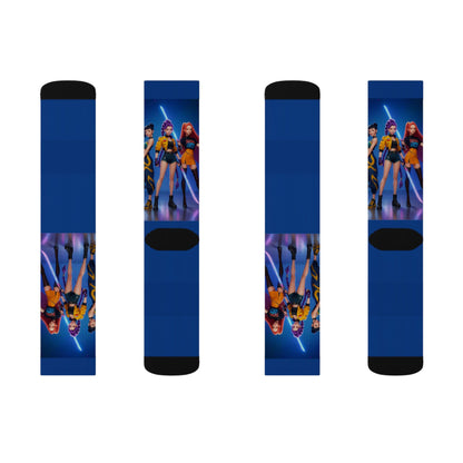 Superhero Team Socks | Sublimation Socks