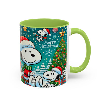 Beagle Christmas Mug | Accent Coffee Mug