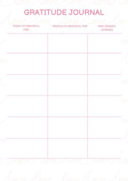 Self Love Planner | Digital Download