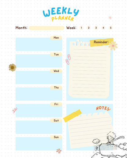 Little Prince Inspired 2026 Planner | Digital Download