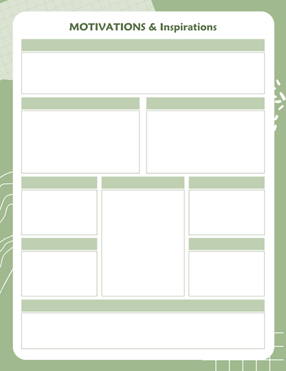 Healthy Living Planner | Digital Download