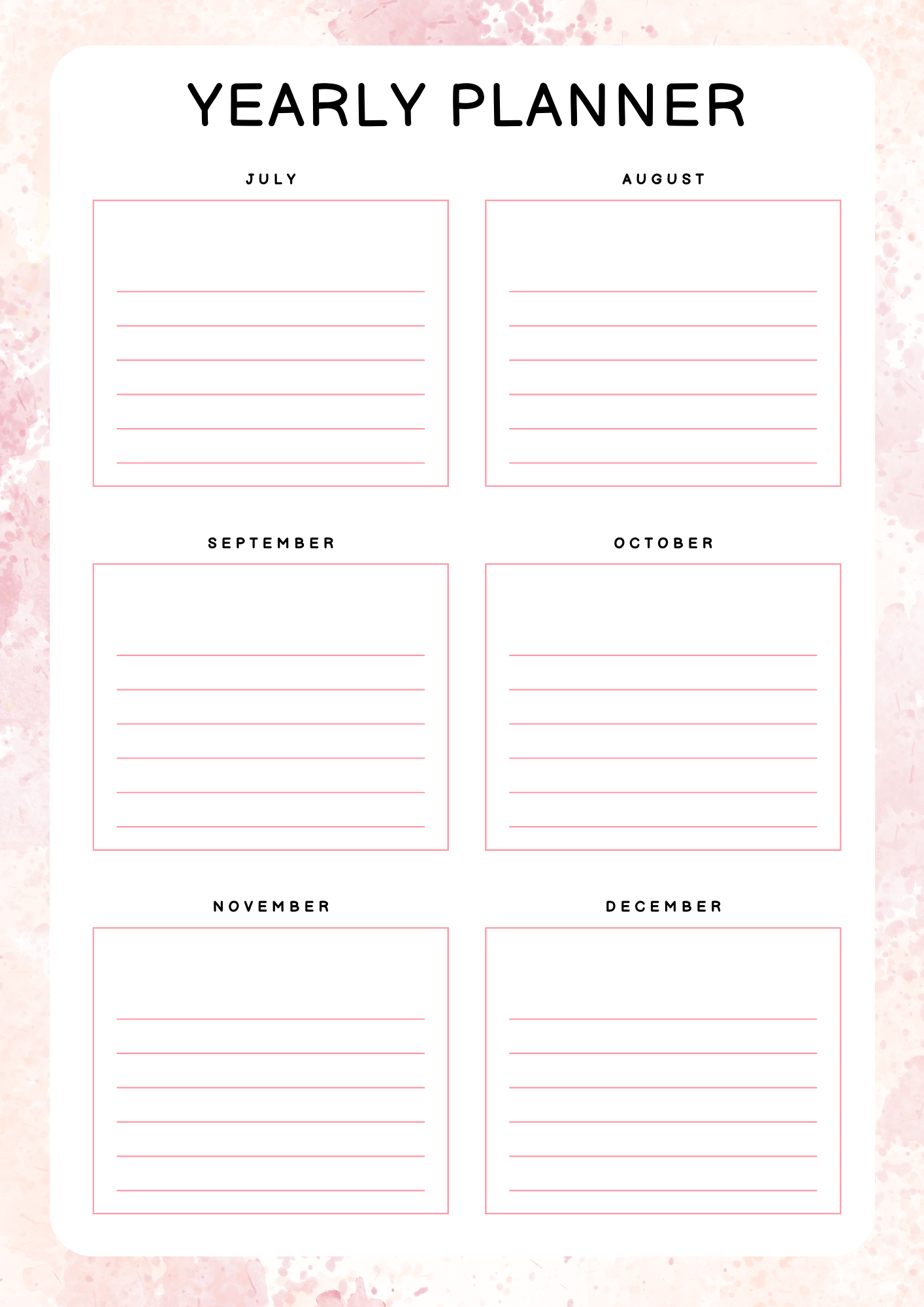 Life Planner | Digital Download