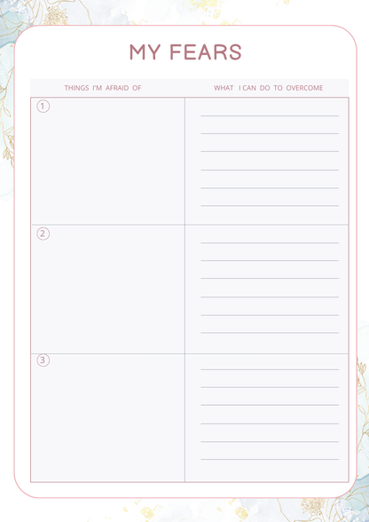 Self Confidence Planner | Digital Download
