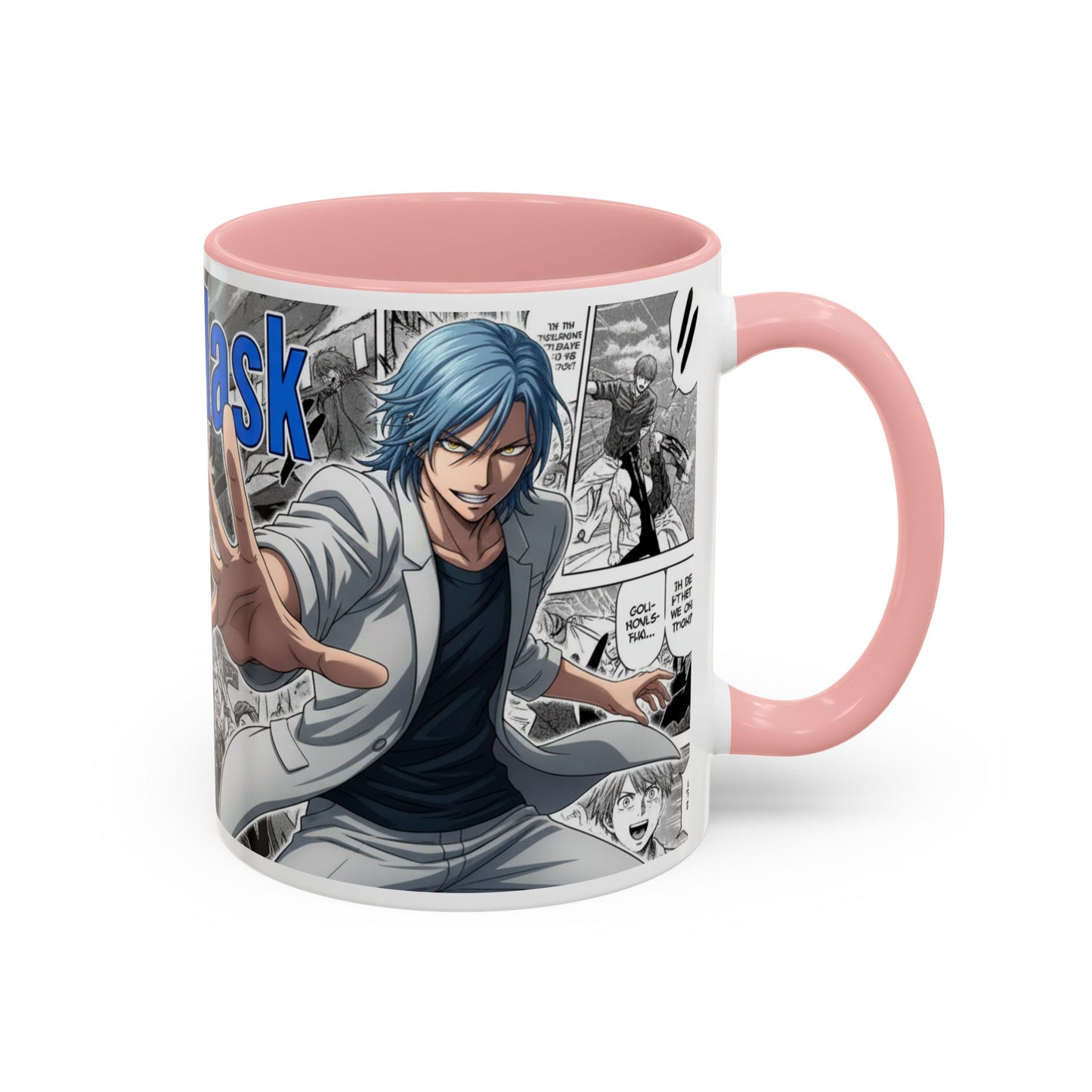 Anime Manga Accent Coffee Mug  Amai Mask Character Design (11/15oz)