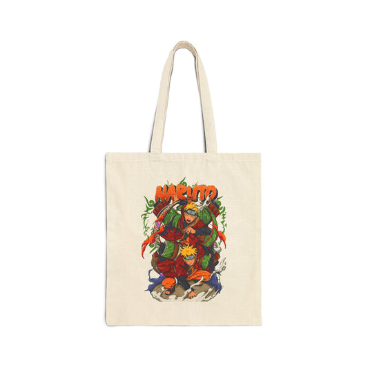 Naruto Art Canvas Tote Bag | Naruto Inspired Tote Bag