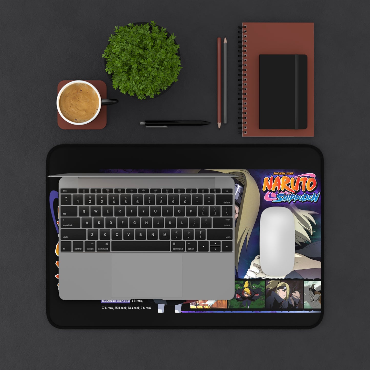 Deidara Desk Mat | Naruto Inspired Desk Mat