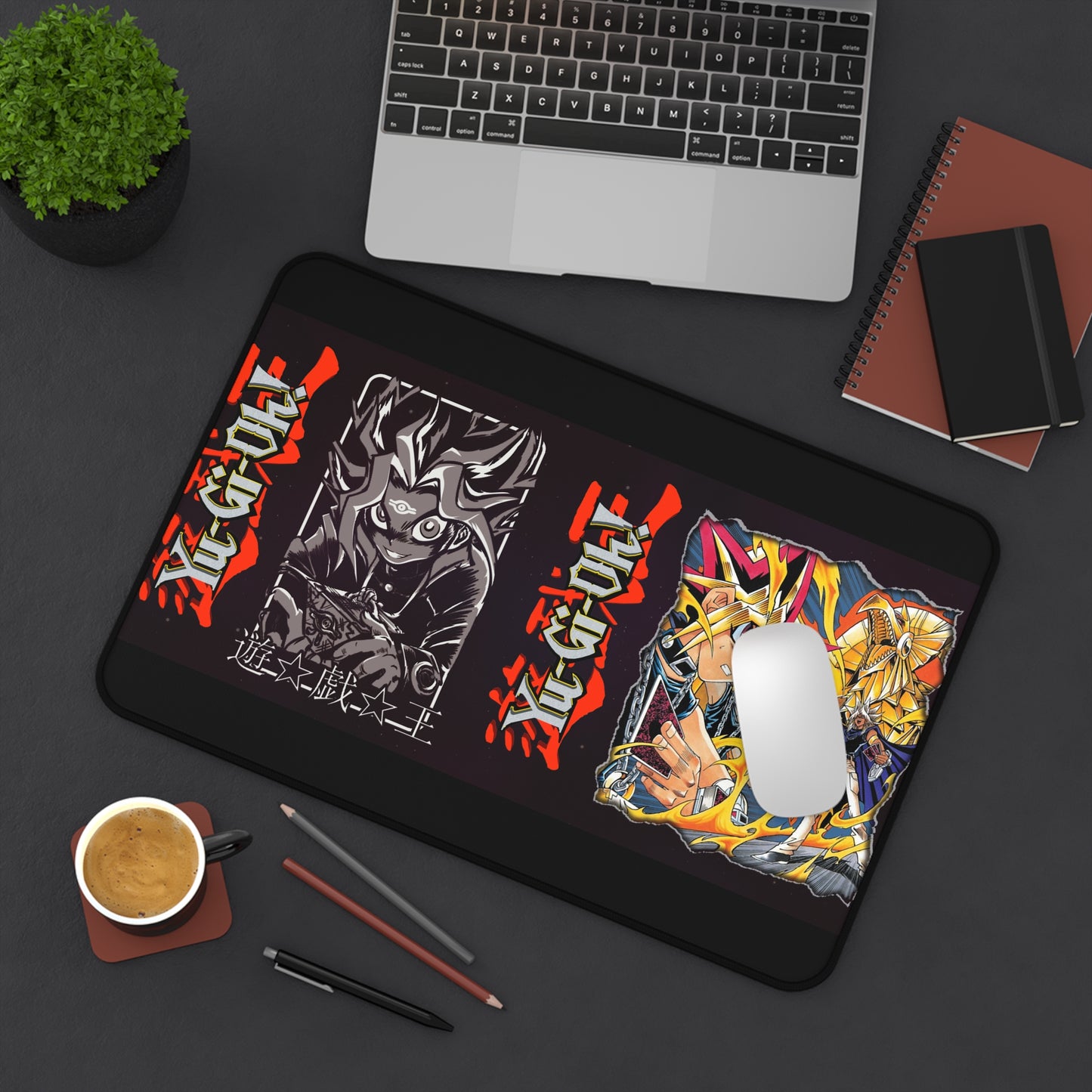 Yu-Gi-Oh! Collage Desk Mat | Gaming Mouse Pad with Yami & Duelists Design