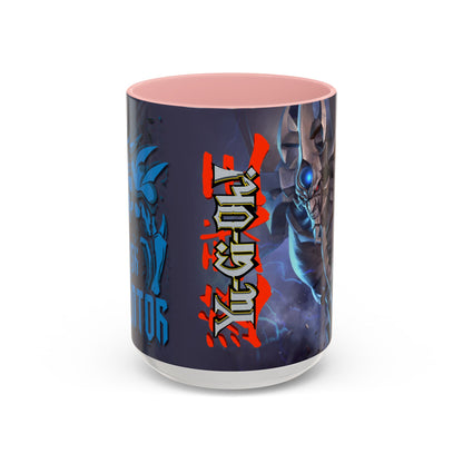 Yu-Gi-Oh! Coffee Mug | Fantasy Skull Warrior Accent Mug (11/15oz)