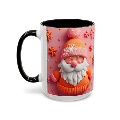 Cute Santa Gnome mug | Accent Coffee Mug 11oz 15oz