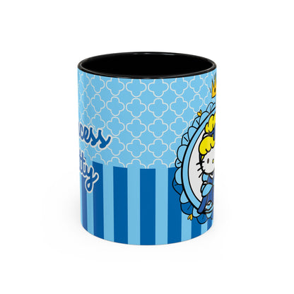 Princess Kitty Portrait Mug | Accent Coffee Mug