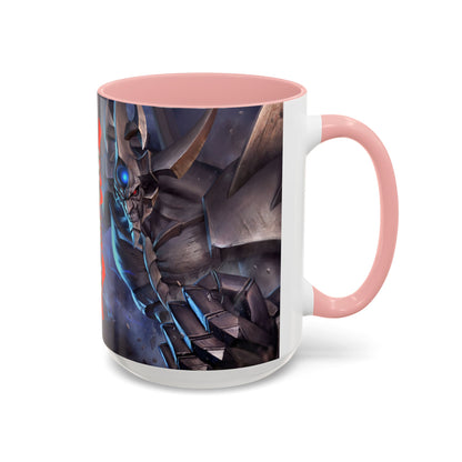 Yu-Gi-Oh! Coffee Mug | Fantasy Skull Warrior Accent Mug (11/15oz)
