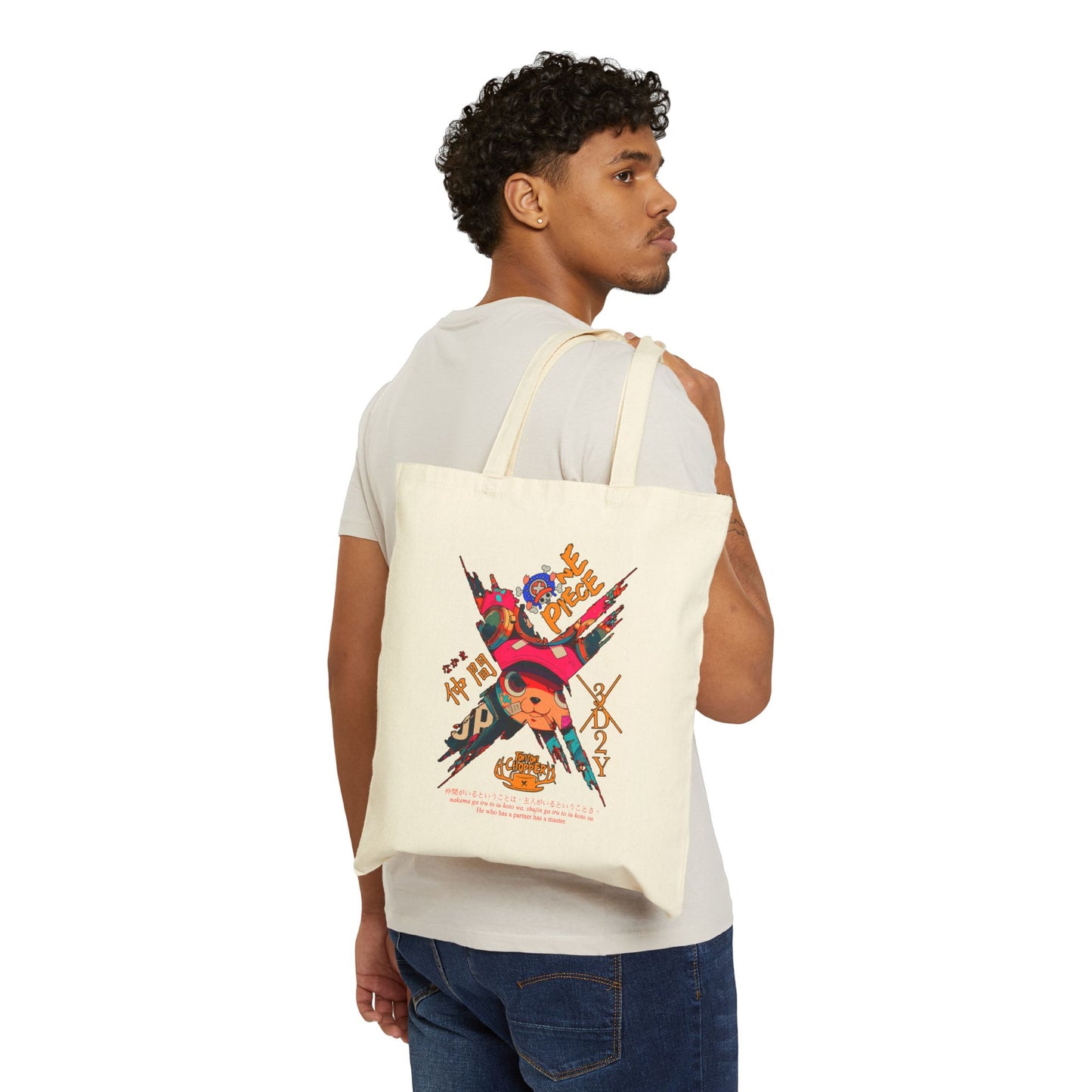 Chopper Art Tote Bag | One Piece Inspired Tote Bag