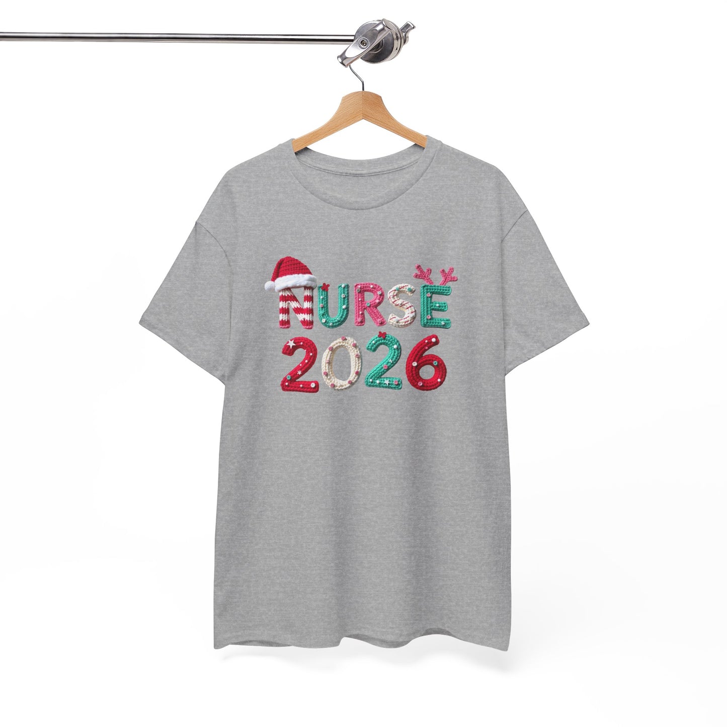 Nurse 2026 Christmas Tee Holiday Nursing Grad TShirt