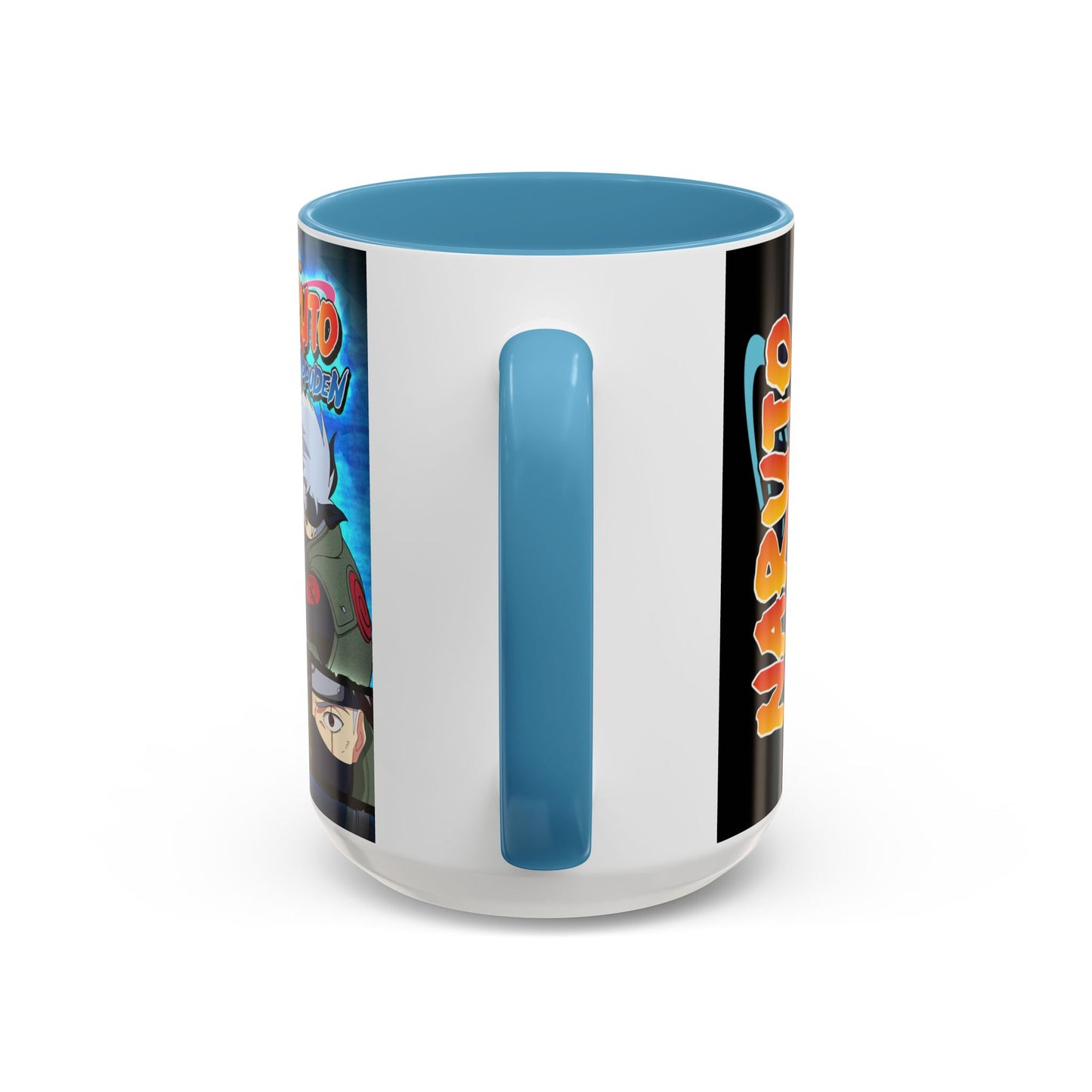 Naruto Kakashi Accent Coffee Mug — Anime Character Collage 11/15oz