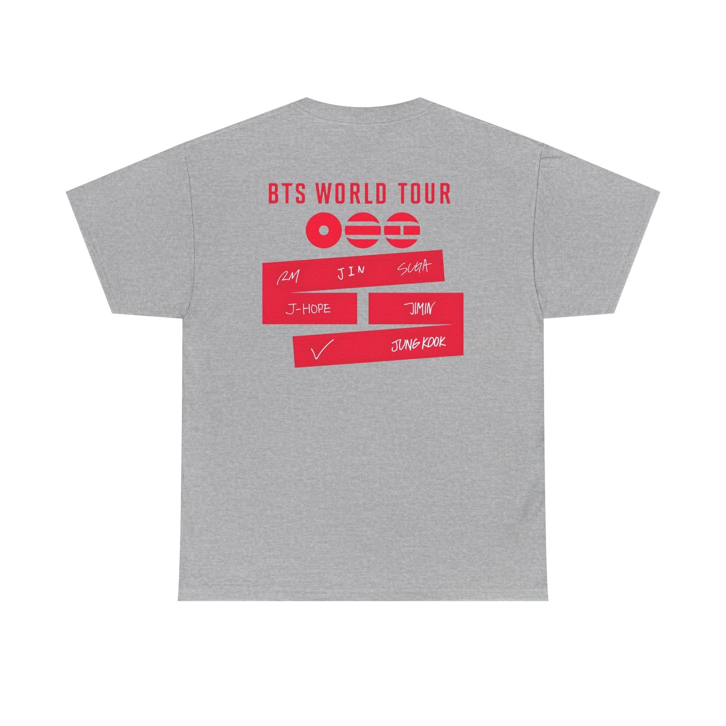 BTS World Tour Tee | K-Pop Concert Shirt