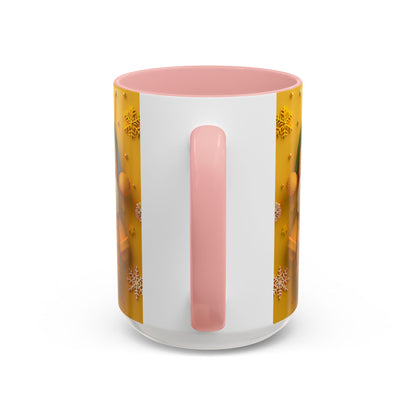 Yellow Sweater Santa Mug | Accent Coffee Mug