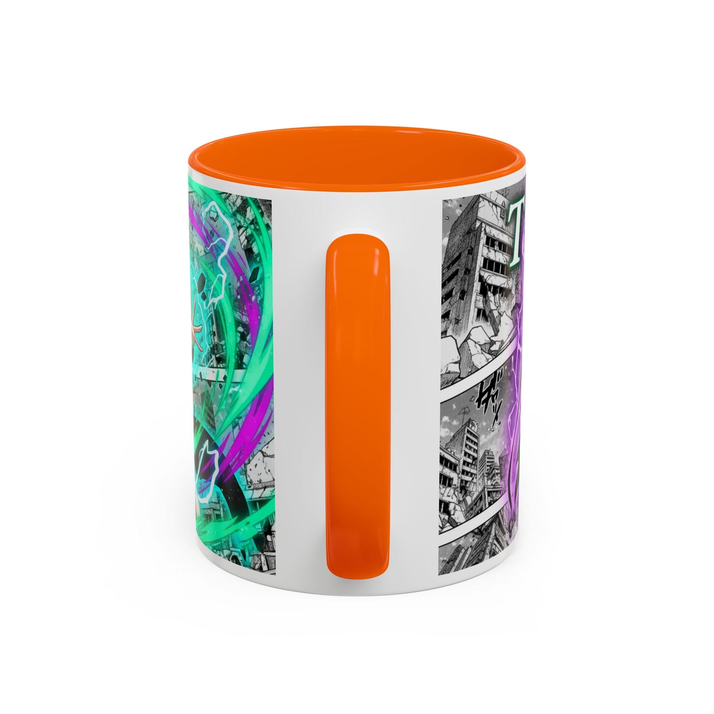 Accent Coffee Mug - Anime Girl Psychic Power Design (11/15oz)