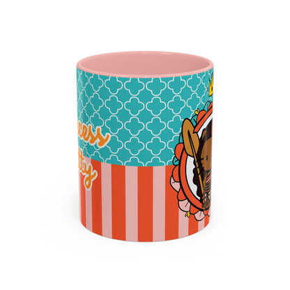 Princess Bunny Mug | Cute Character Accent Coffee Mug