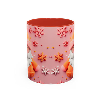 Cute Santa Gnome mug | Accent Coffee Mug 11oz 15oz