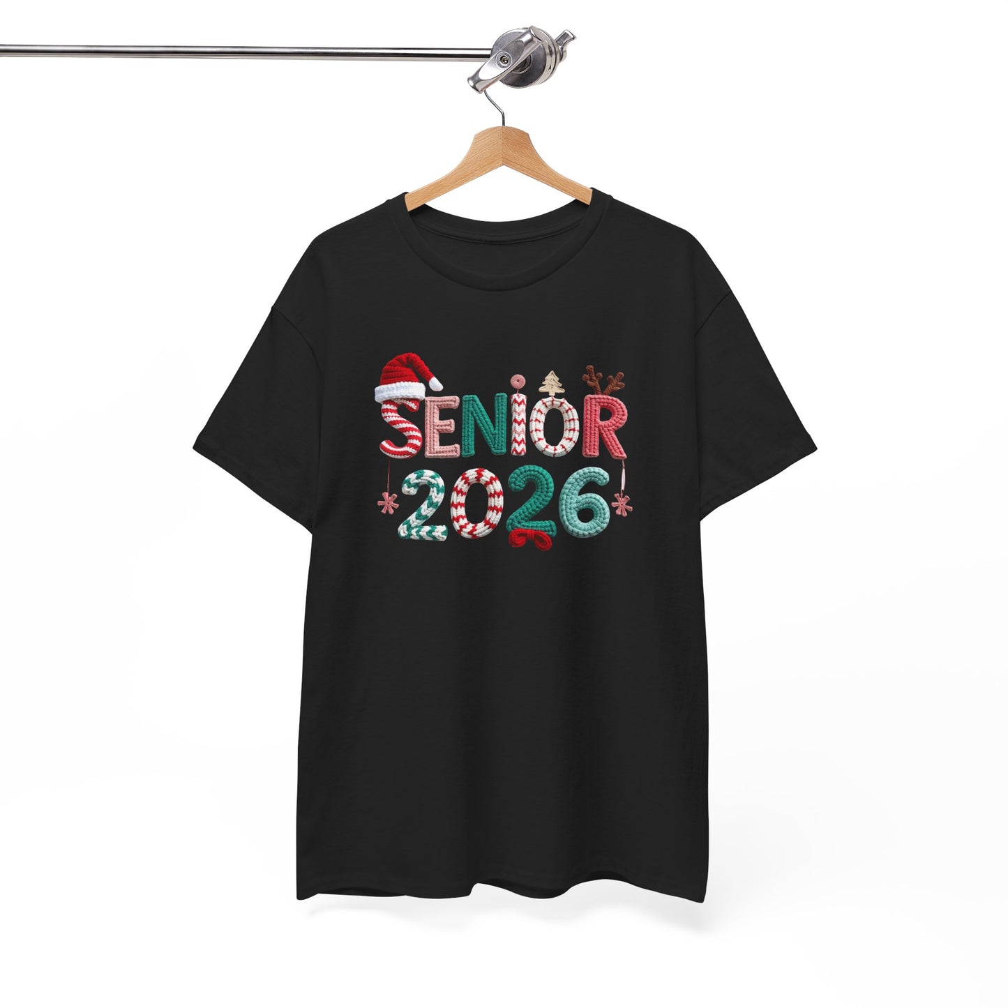 Senior 2026 Christmas Tee – Festive Graduation Santa Hat Design