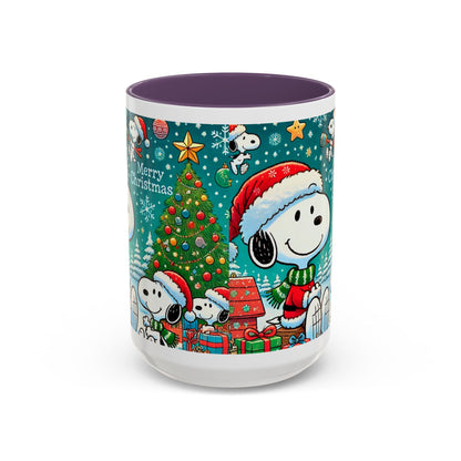 Beagle Christmas Mug | Accent Coffee Mug