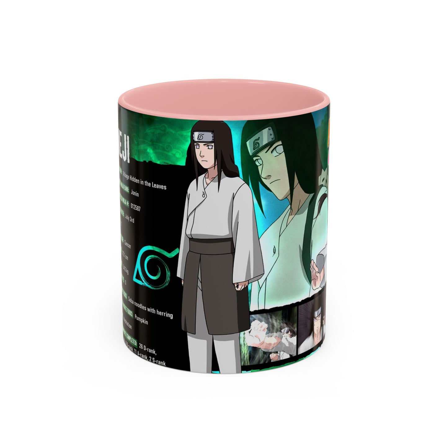 Naruto Shippuden Neji Accent Coffee Mug | Coffee Mug (11/15oz)