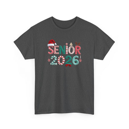 Senior 2026 Christmas Tee – Festive Graduation Santa Hat Design